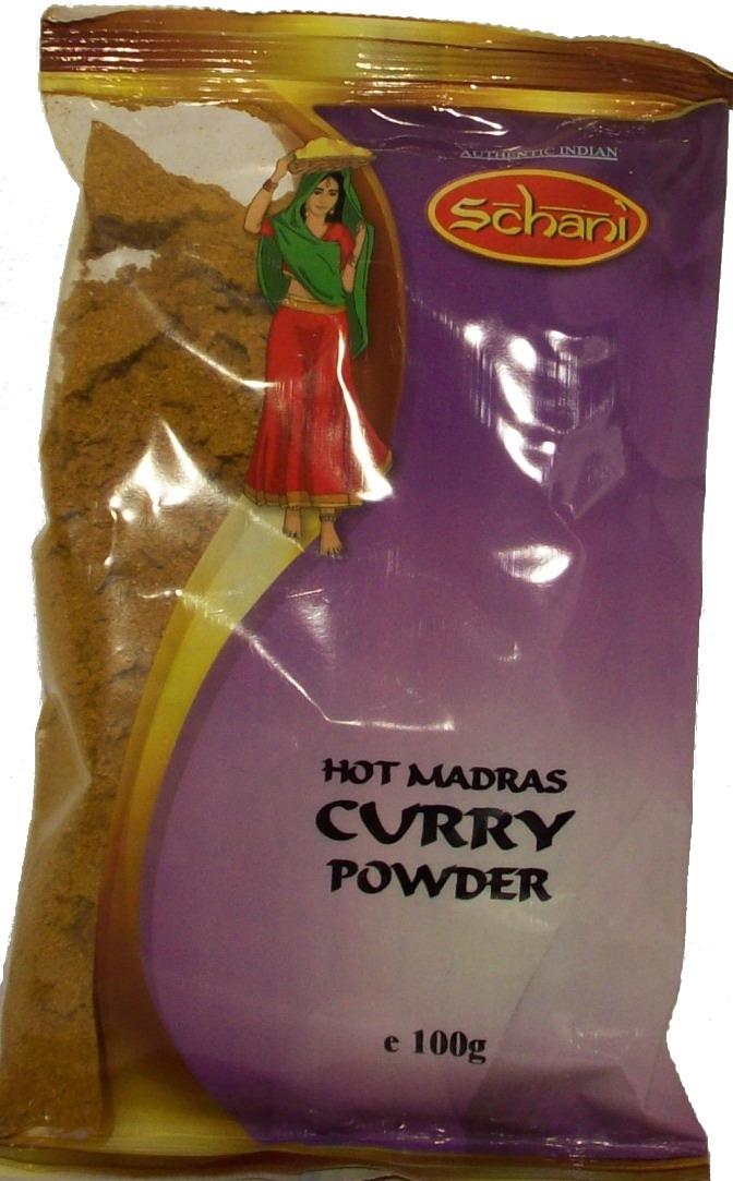 Curry Pulver Madras Scharf