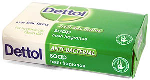 Antibakterielle Dettol Seife 3er Pack